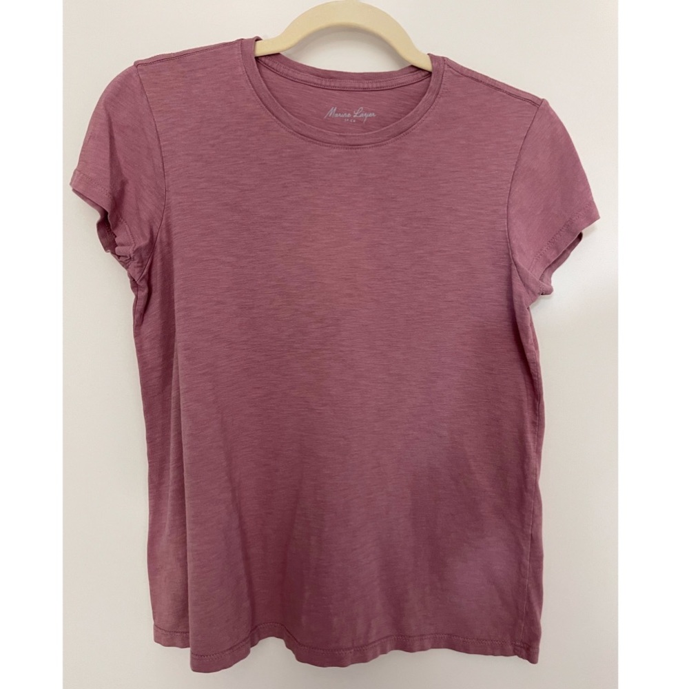 Marine Layer Swing Tee in Dusty Rose